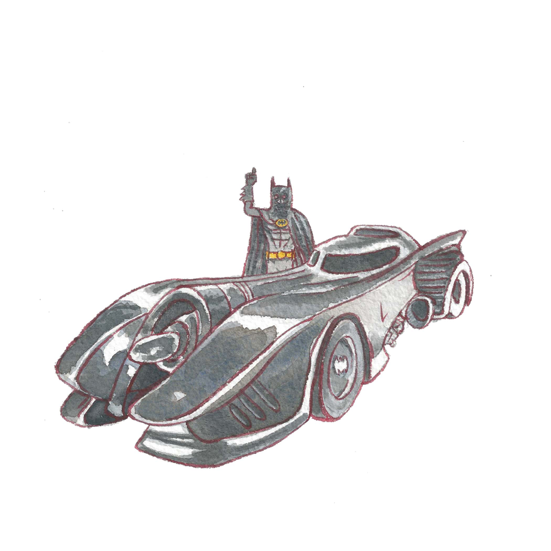 Illustration for article titled Your Favorite Pop Culture Vehicles Come To Life In a One-Day-Only Art Show